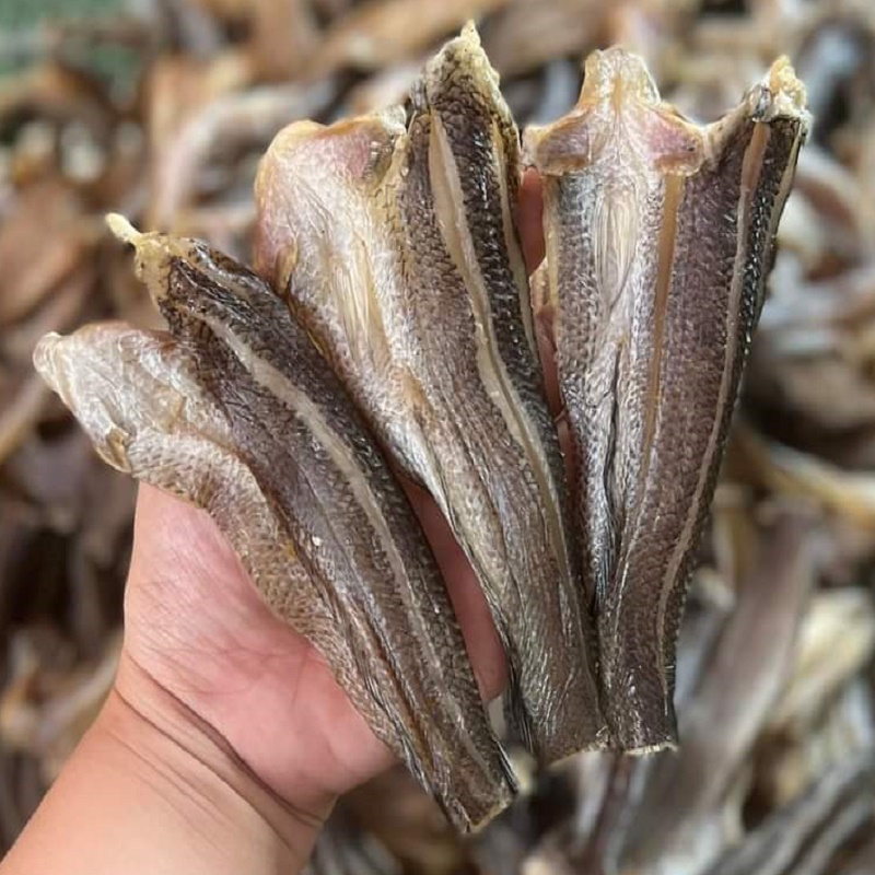 500GR Khô Cá Lóc Cửng - Long Thái