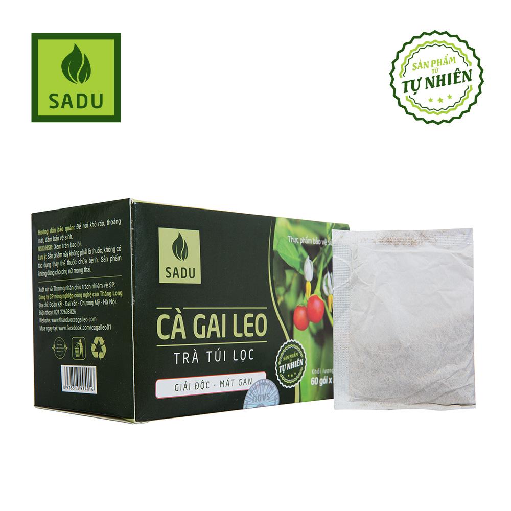 Trà Túi Lọc Cà Gai Leo Sadu 60 Túi 2.5gr