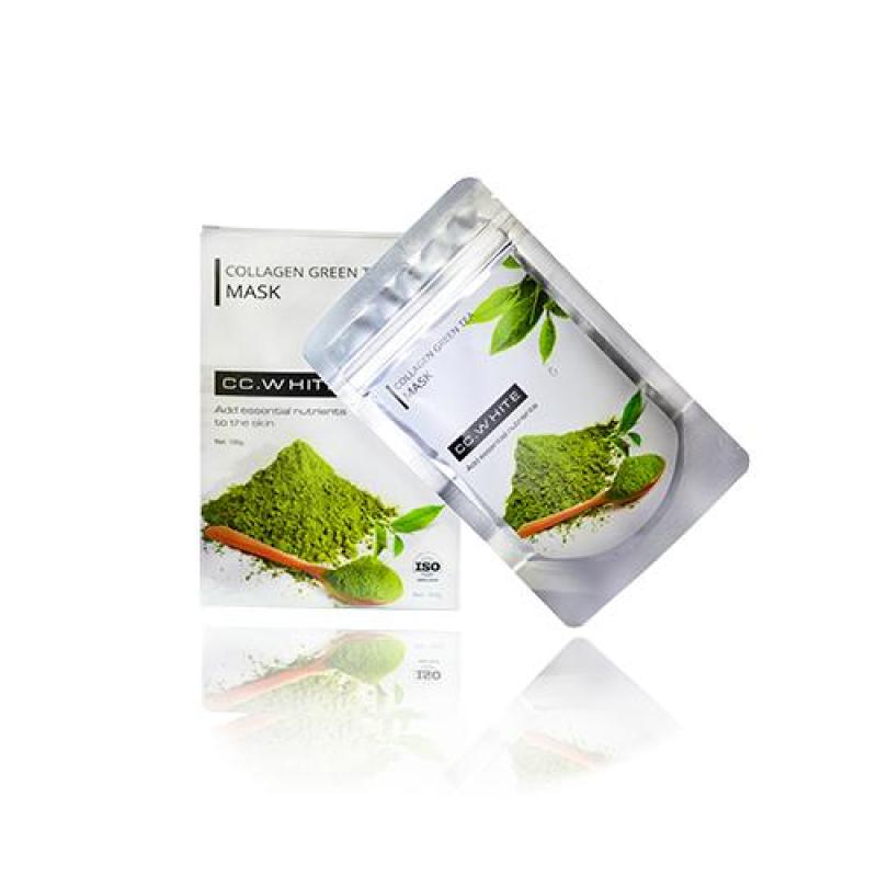 Bột mặt nạ trà xanh CC White - 100g