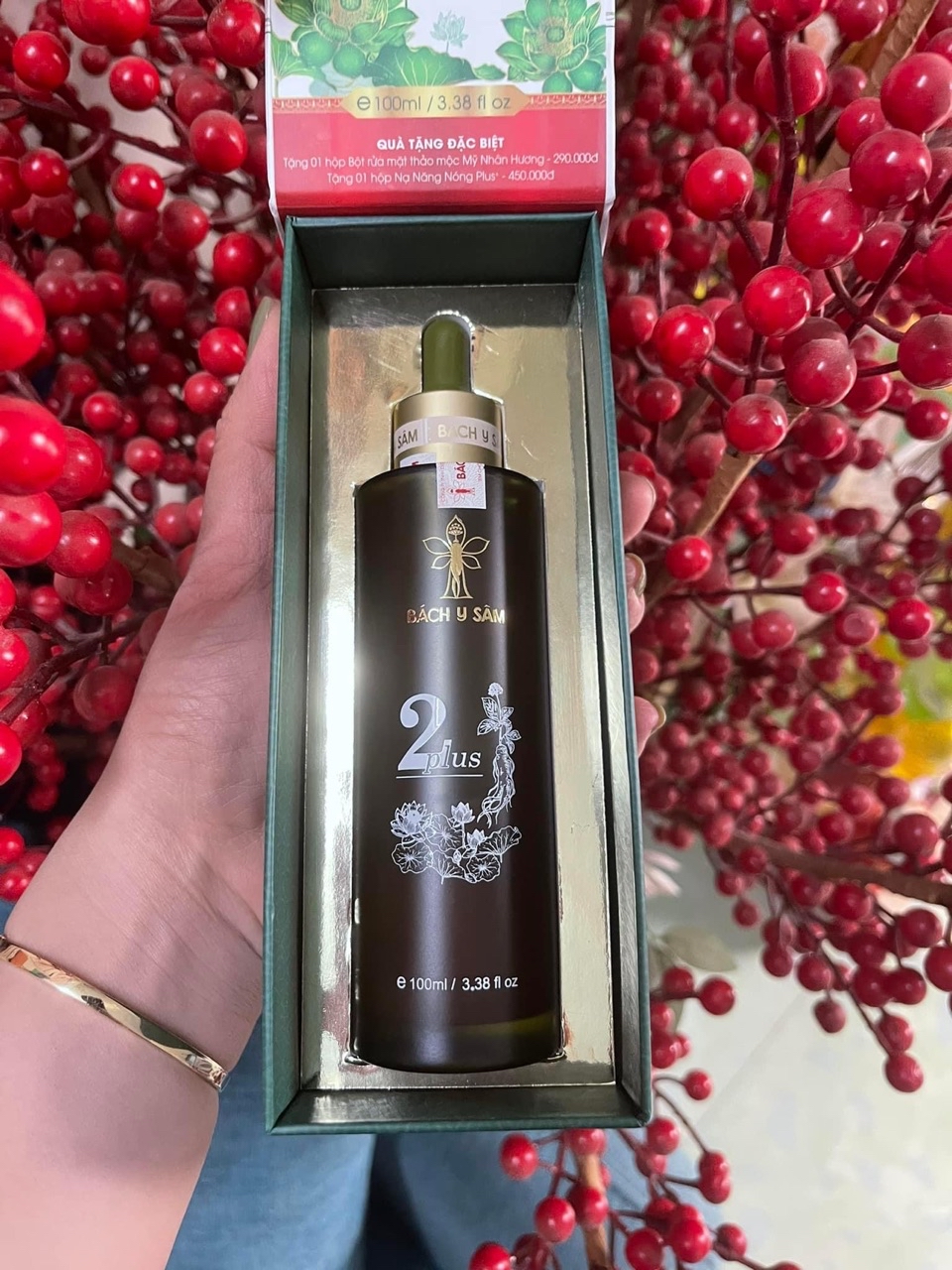 Bách Y Sâm 02 Plus - Bạch Linh 02 Chai Mới 30ml NEW