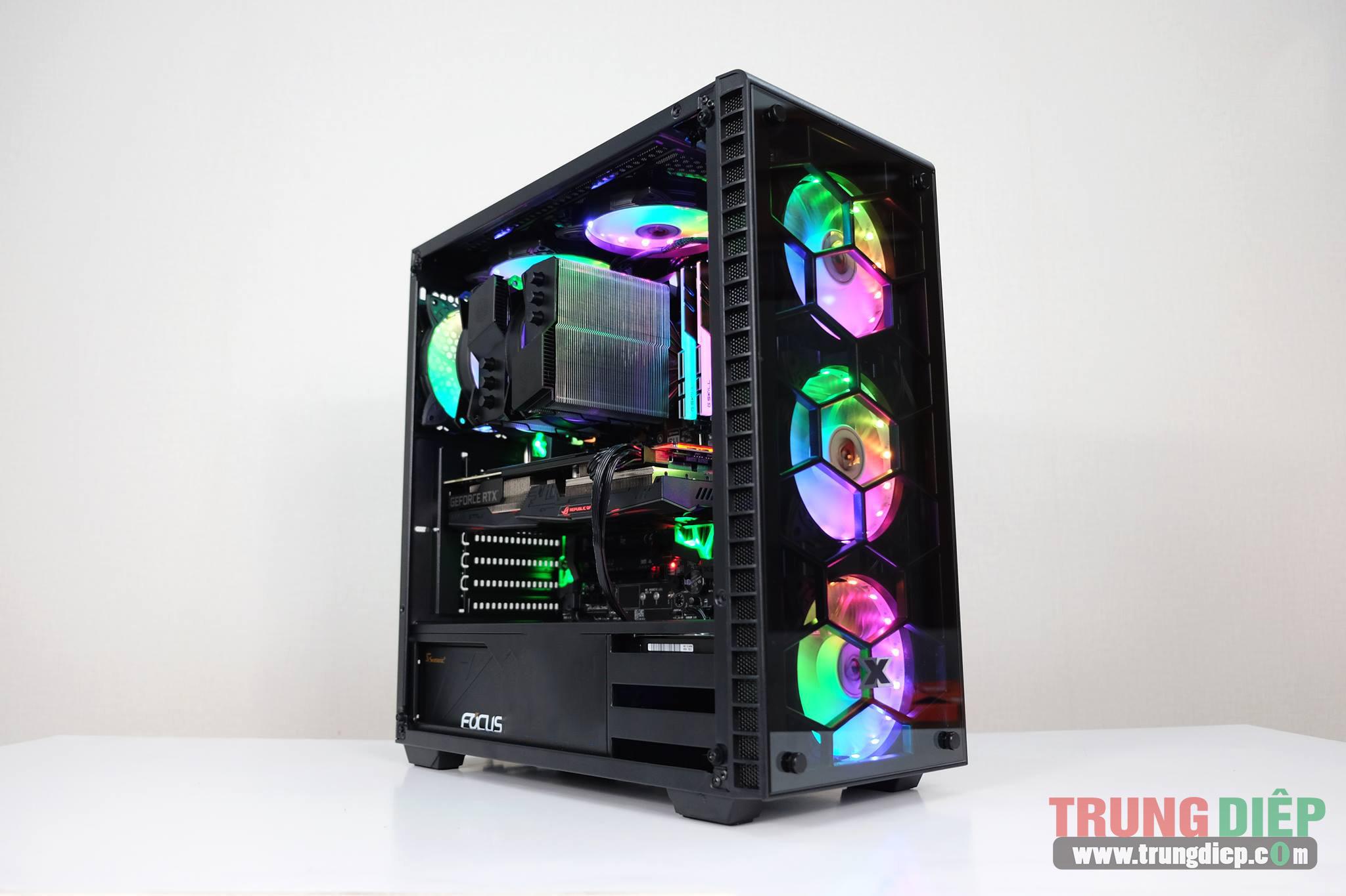 Vỏ máy tính (Case) Gaming Xigmatek Venom [no fan]