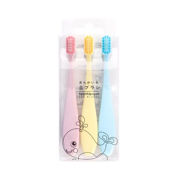 Set 3 Bàn Chải Xuất Nhật Cho Bé