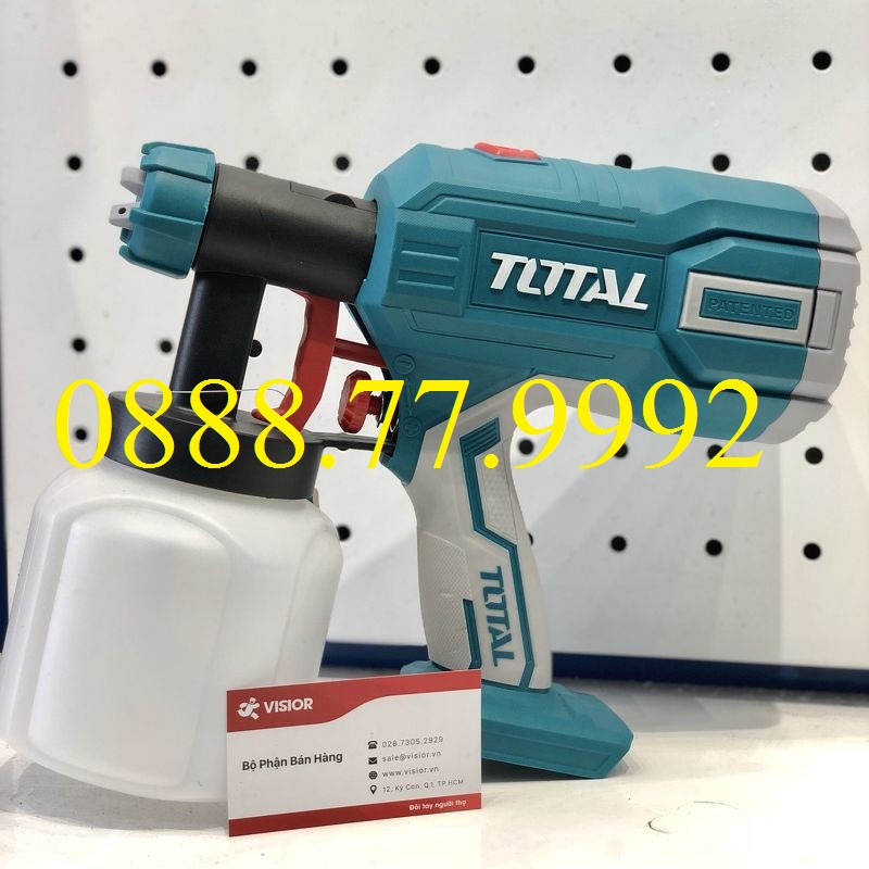Dụng cụ phun sơn dùng pin Li-ion Total - TSGLI2001 (KHÔNG KÈM THEO PIN VÀ CỤC SẠC)