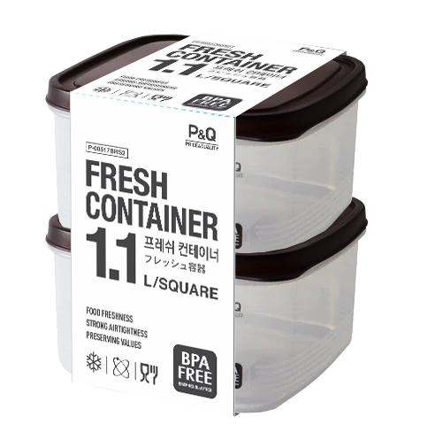 [Hàng tặng không bán - HC Gift] BỘ HỘP LNL FRESH 1.1L