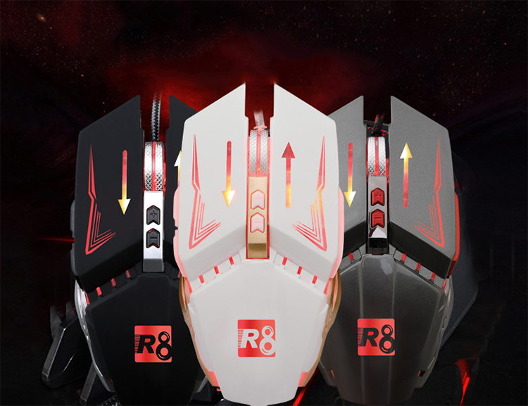 Chuột 7D chơi game R8 G1 LED