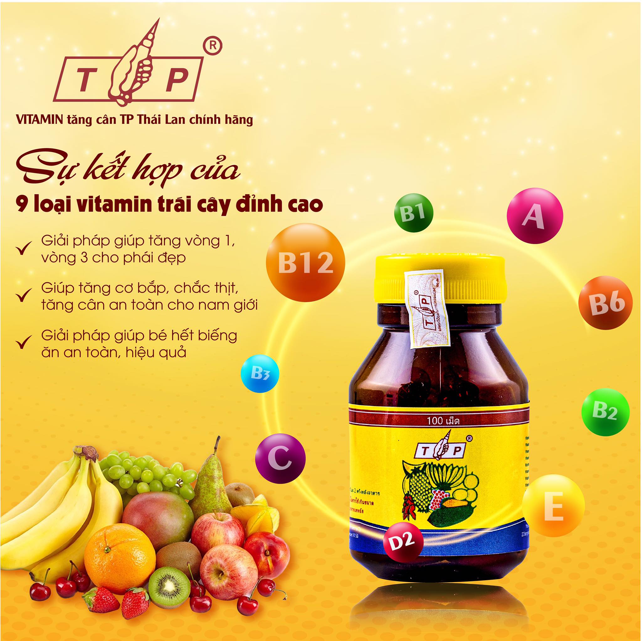 Vitamin Tăng Cân Thái Lan
