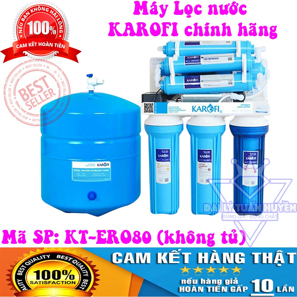 Máy lọc nước Karofi Không tủ KT-ERO80