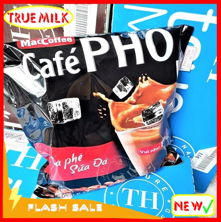 Cafe Pho 30gói x 24g- Ca Phê Phố - cafe sữa đá - MacCoffee - Cafe Phố 720g