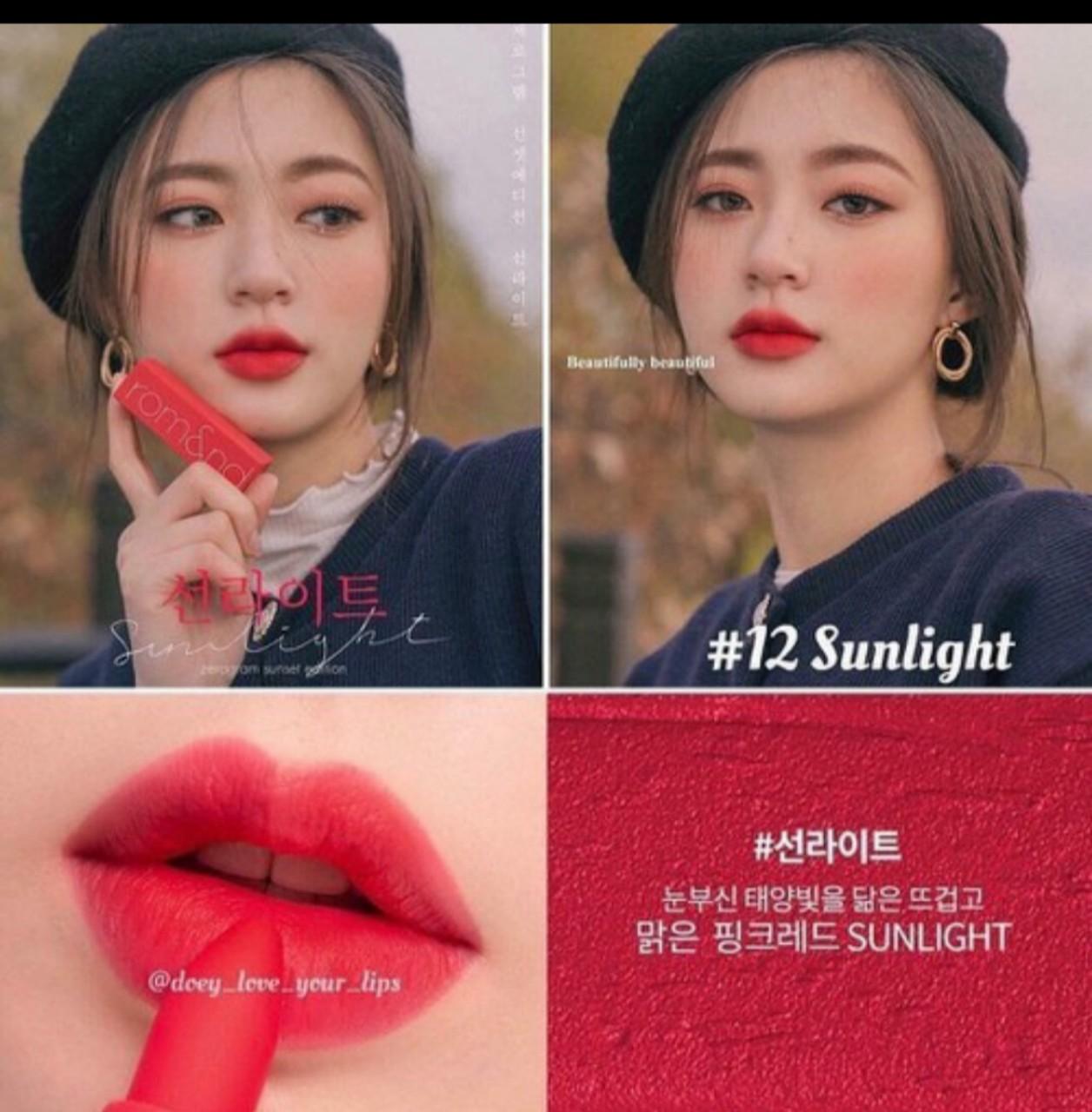 SON LÌ - SON ROMAND ZERO - Son thỏi Zero Gram Romand Matte Lipstick