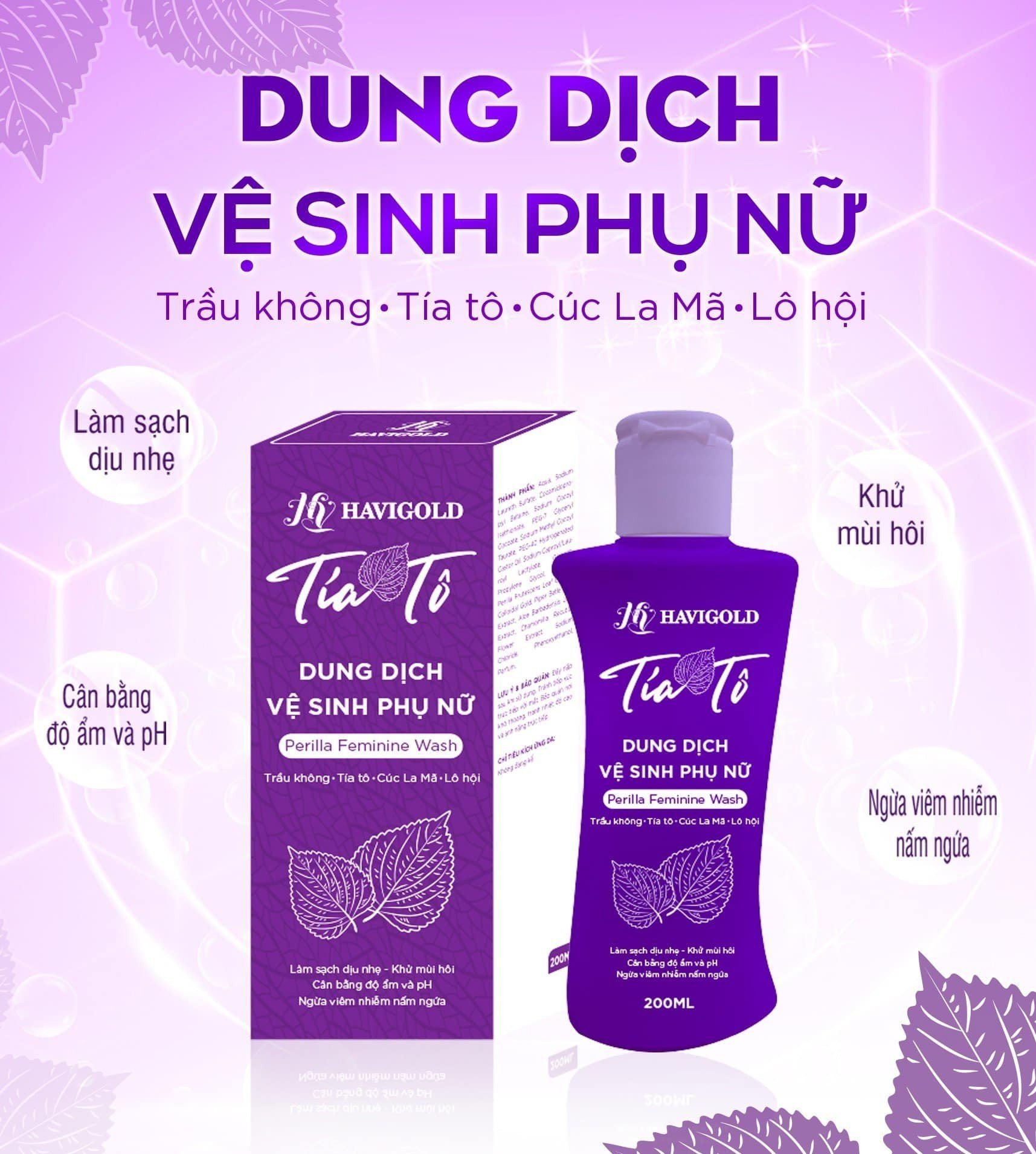 Havigold dung dịch vệ sinh phụ nữ 140ml