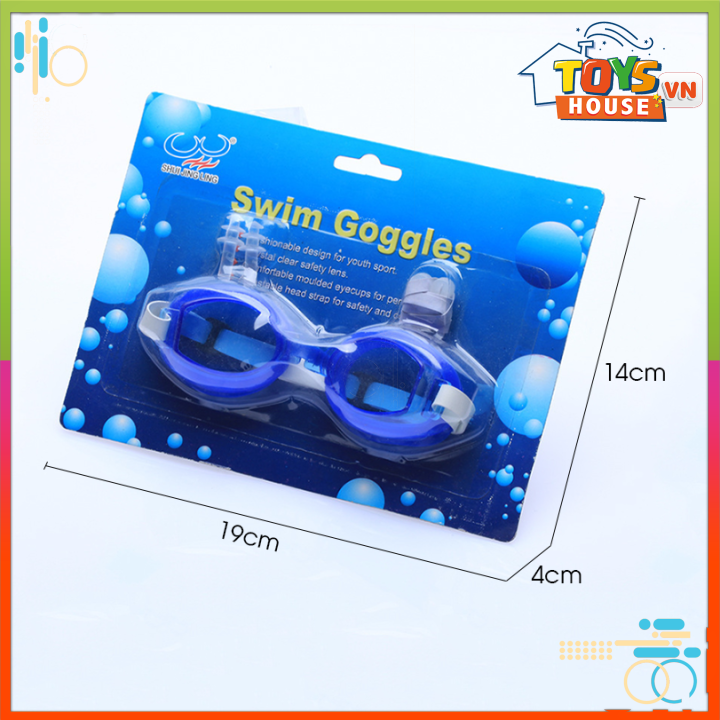 (FREE SHIP - MUA 1 TẶNG 1) Kính bơi kèm bịt mắt bịt tai