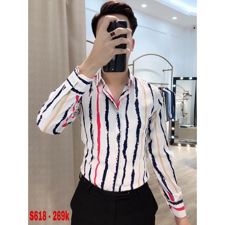 Áo khoác jean Đen nam cổ đứng phối da K0030