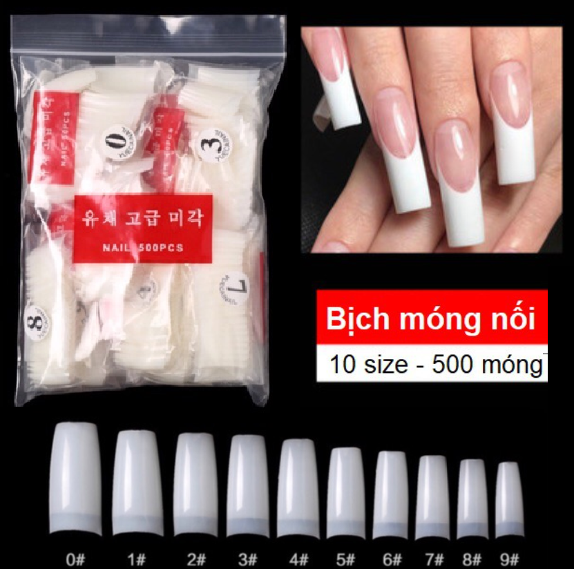 [HCM]Bịch móng nối - 500 móng