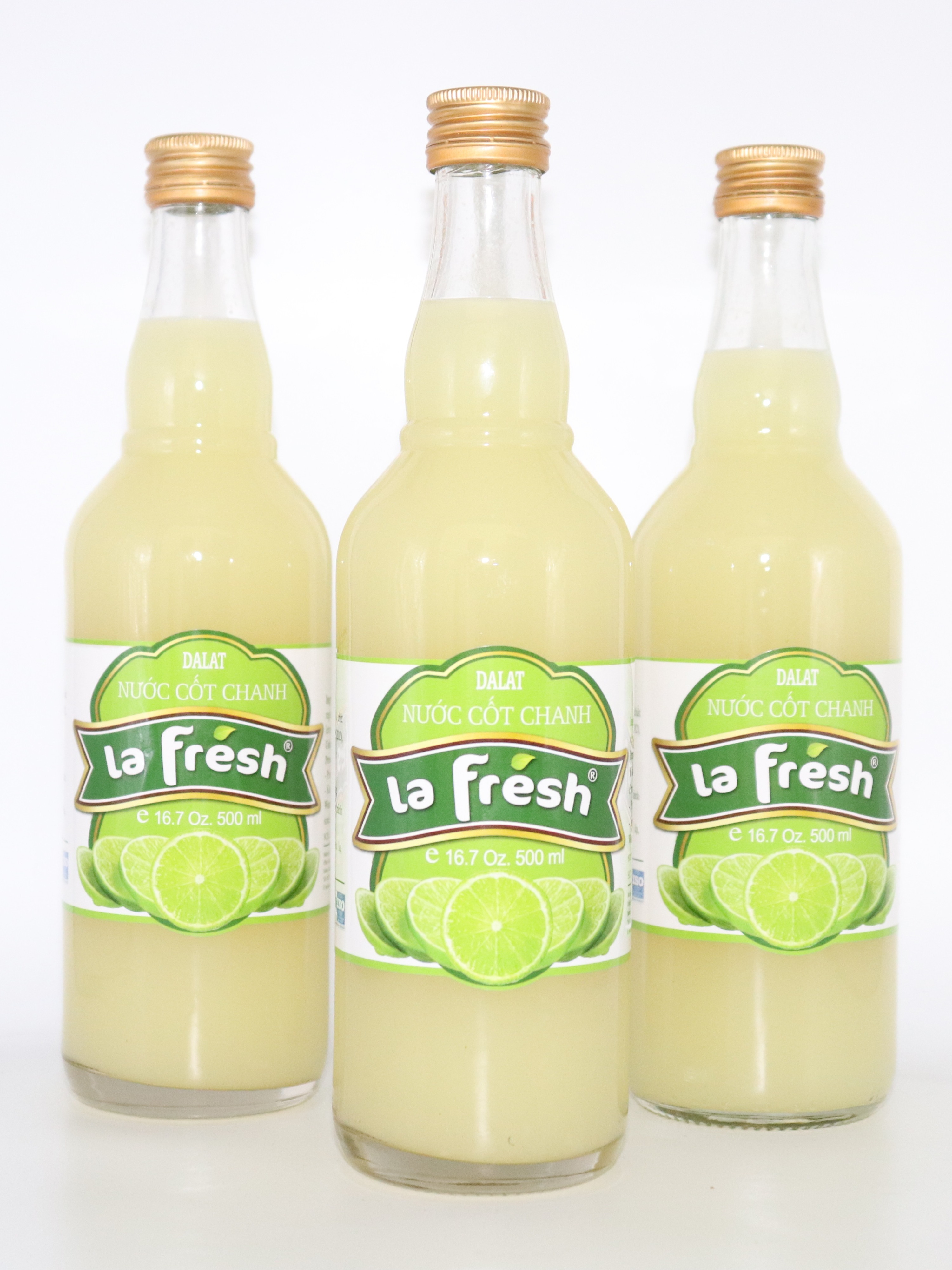 [HCM]Nước Cốt Chanh Vắt Không Đường Lafresh Đà Lạt 500ml