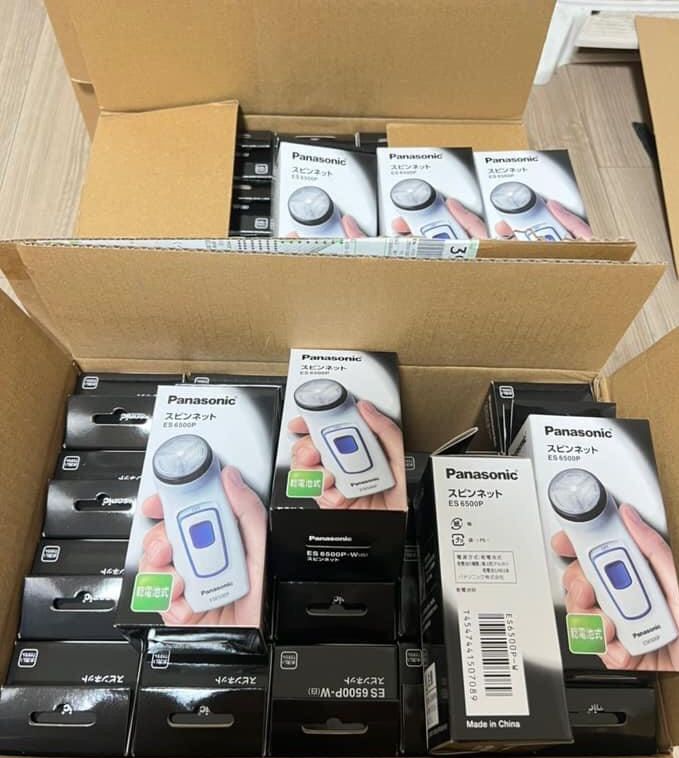 [Dùng pin] Máy cạo râu Panasonic ES6500P-W Nhật Bản
