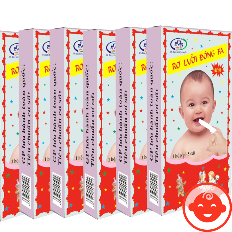 Rơ lưỡi Đông Fa 10 hộp 50 cái cho bé
