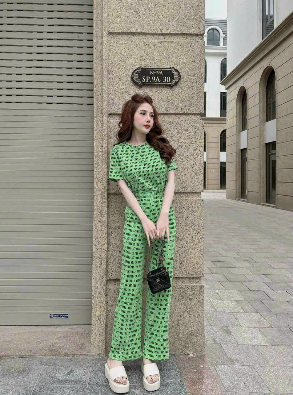 đồ bộ thun polly phối họa tiết 3D cao cấp
