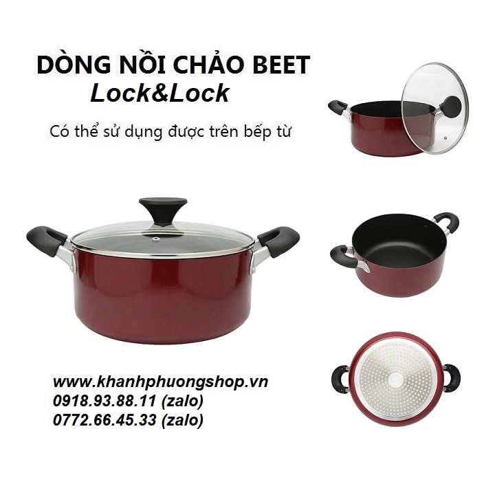 [HCM]nồi nấu bếp từ lock&lock - nồi nấu bếp từ lock&lock