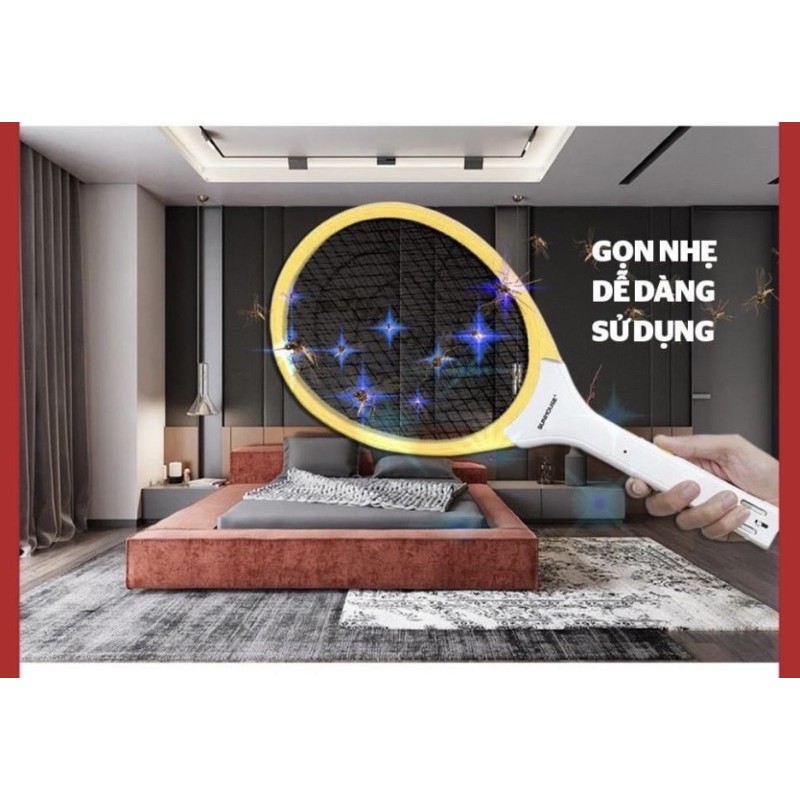 Vợt muỗi sunhouse she-e200 - hàng chính hãng