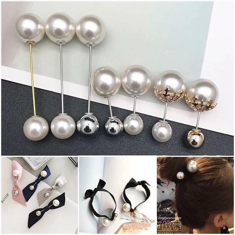 Set 7 Khuy Cài Áo Ngọc Trai