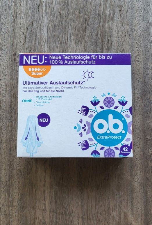 Tampon OB Extra Protect ( Đức ) không ống đẩy