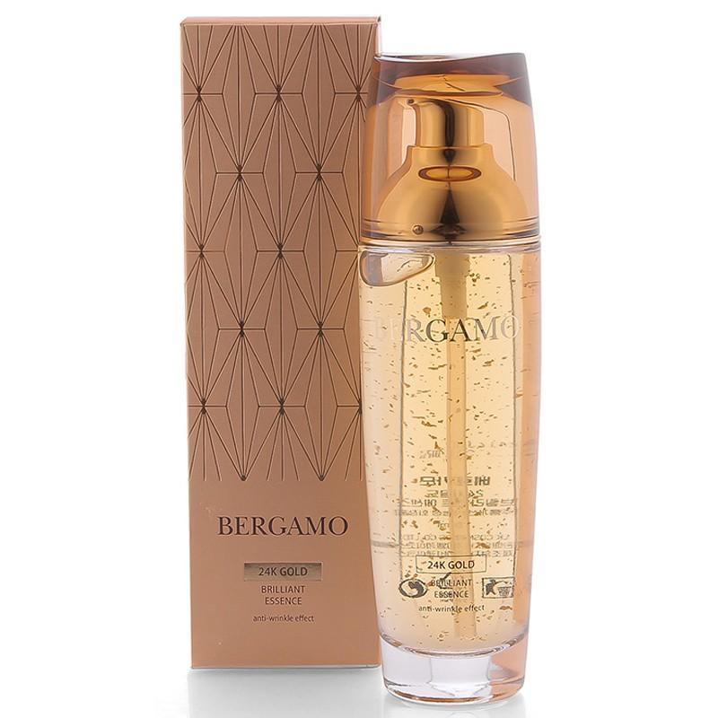 Tinh Chất dưỡng trắng nâng cơ chống lão hóa Bergamo 24k Gold Brilliant Essence 110ml