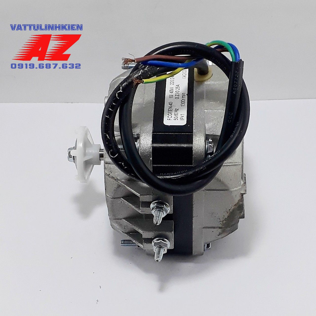 Motor quạt tủ mát AC220V - 25W / 40W lõi dây đồng