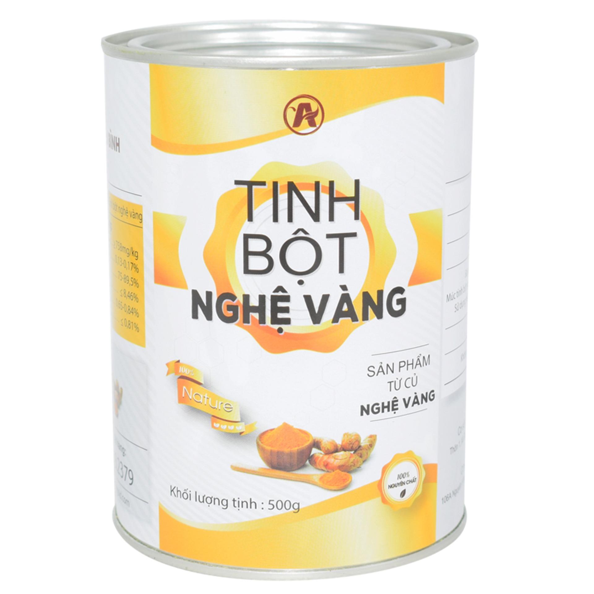 [HCM][1kg] Tinh bột nghệ vàng An Bình (2 lon)