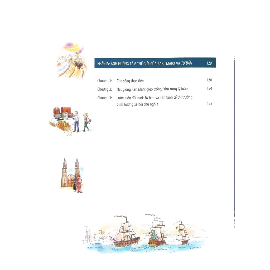 Sách - Tri Thức Kinh Điển Bằng Tranh - Tư Bản [ALPHABOOKS]