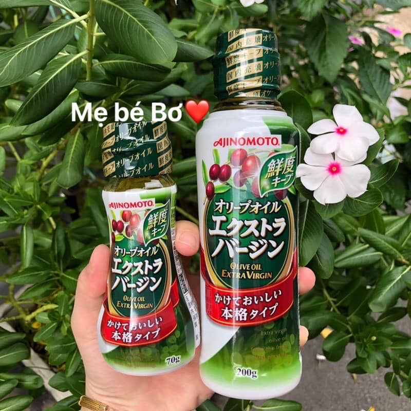 Dầu ăn dặm Oliu/Olive Nhật Ajinomoto