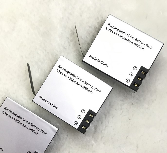 Pin camera hành trình thể thao 1350mAh