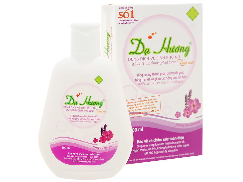 Dung dịch vệ sinh phụ nữ Dạ Hương 100ml