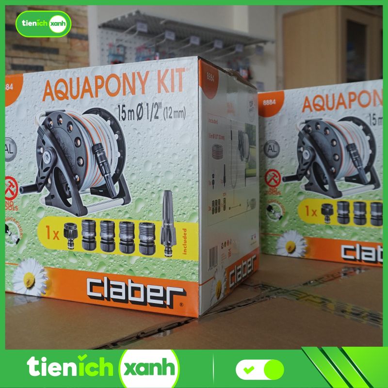 BỘ CUỘN VÒI TƯỚI CLABER 8884