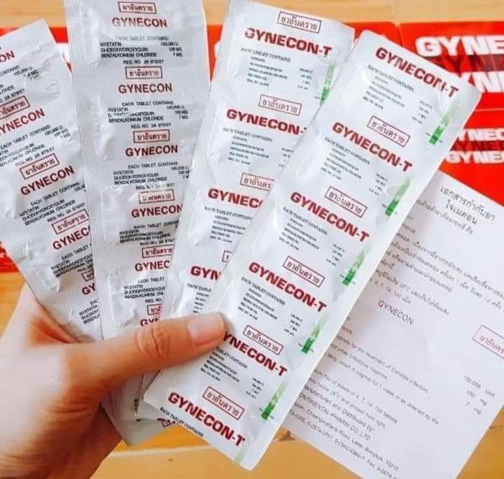 vỉ 5 viên đặt phụ khoa thái lan