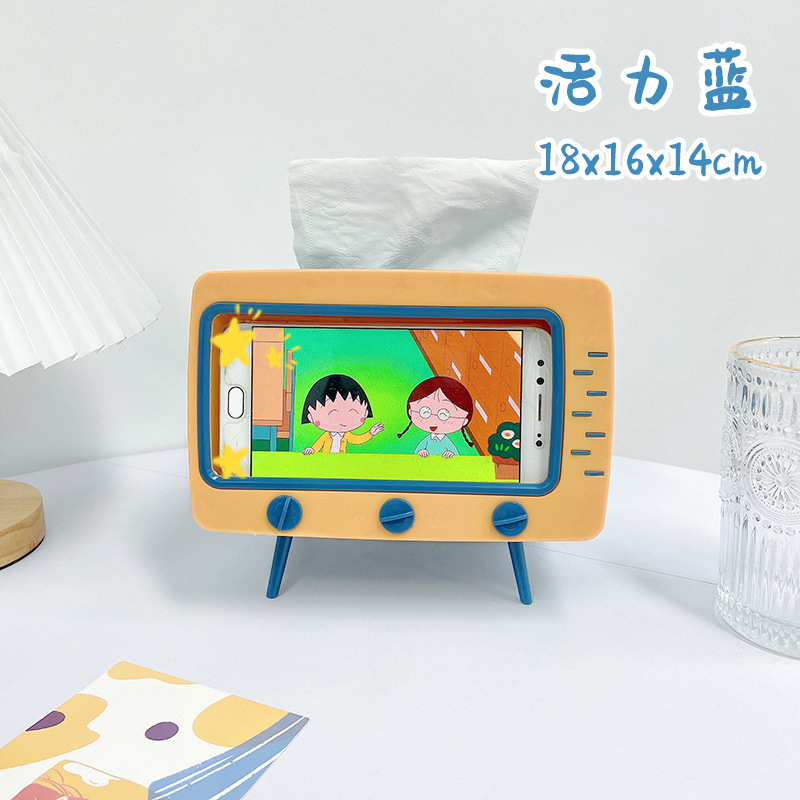 Hộp đựng khăn giấy kiểu dáng tivi - UniLabel