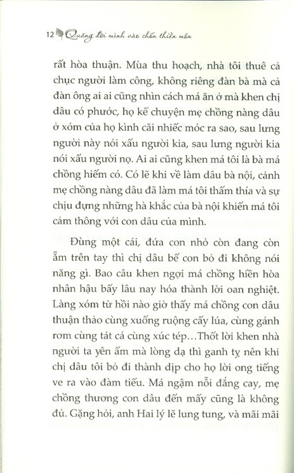Quăng Đời Mình Vào Chốn Thiền Môn