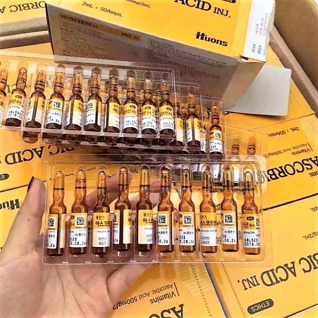 Tinh Chất Vitamin C Huons Hàn Quốc (Vỉ 10 ống)