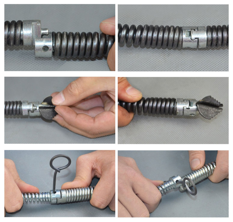 Dây thông tắc cống 9m phi 16 mm (ko phụ kiện)