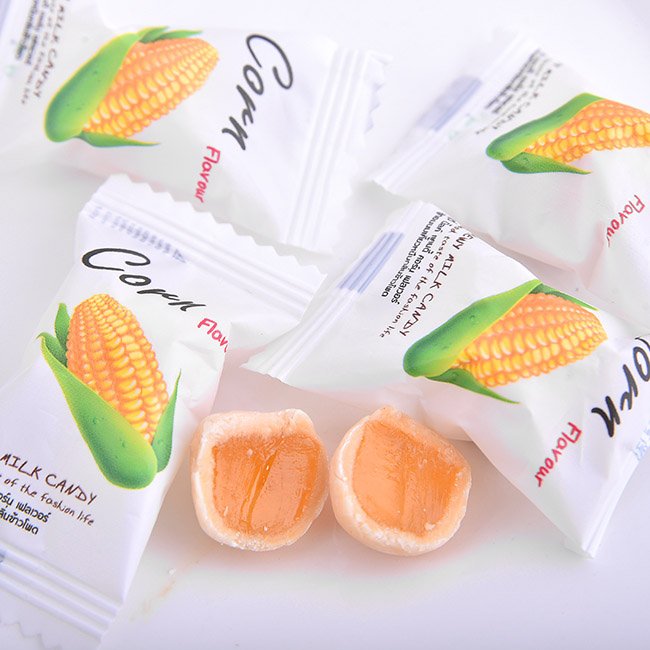 Kẹo Sữa Mềm Dẻo Thái Lan Hương Bắp Milk Soft Candy (Gói 360g)