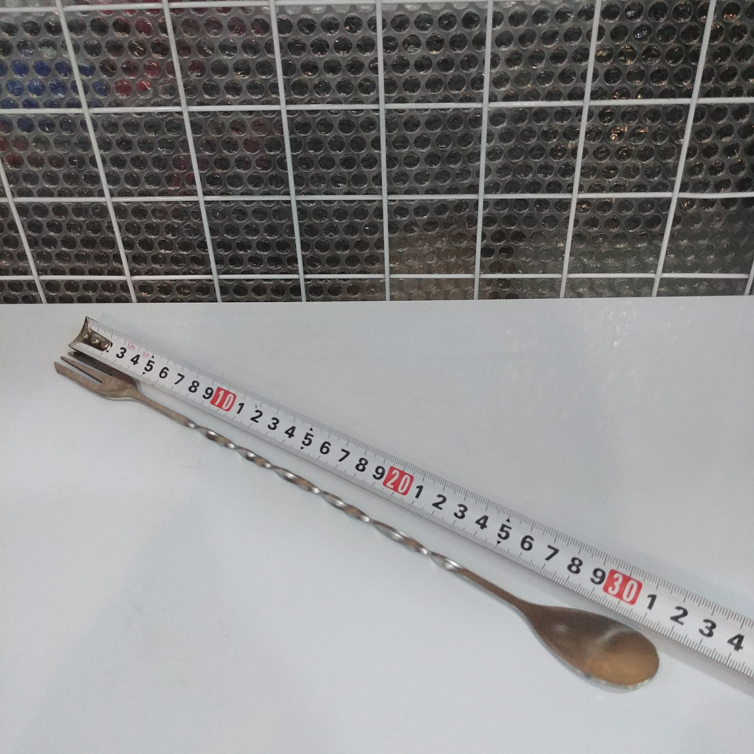 Muỗng inox 2 đầu dài 26cm/32cm