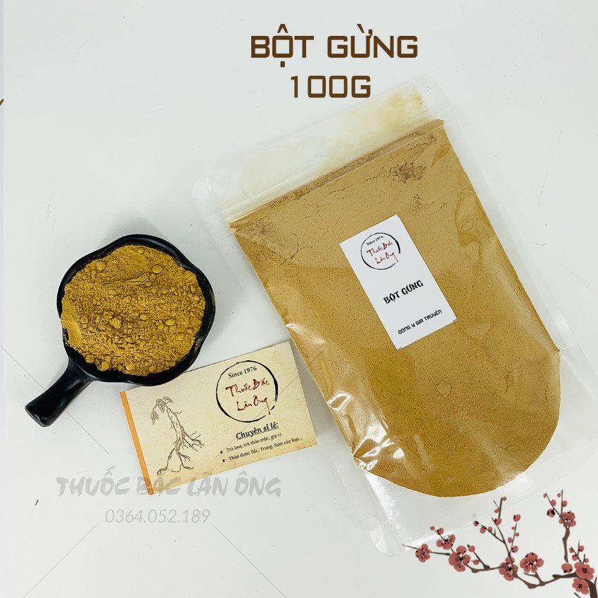Bột gừng nguyên chất 100g