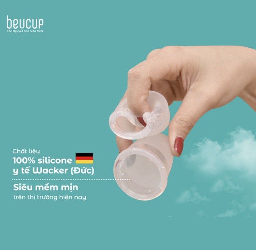 Combo 2 bộ cốc nguyệt san Beucup