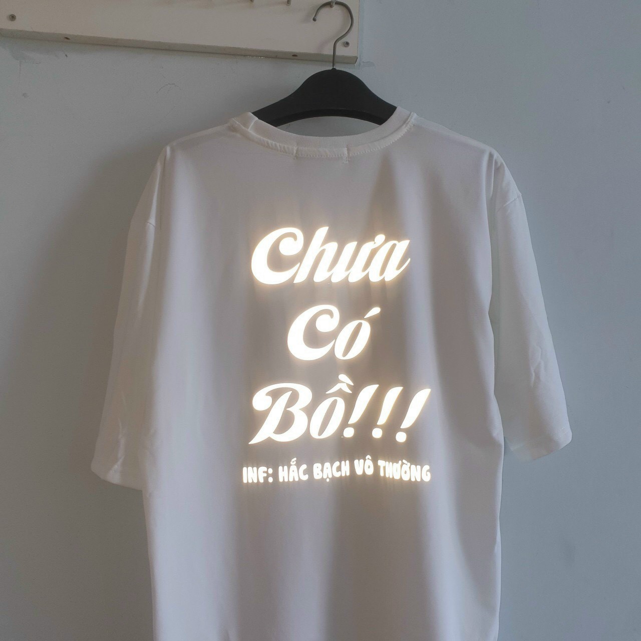 Áo Thun Phản Quang In Chữ Chưa Có Bồ Cực Vui Tính AI Muốn Có Ny Thì Ủng Hộ Shop Nha Sản Phẩm Chất Lượng Cao_TP.