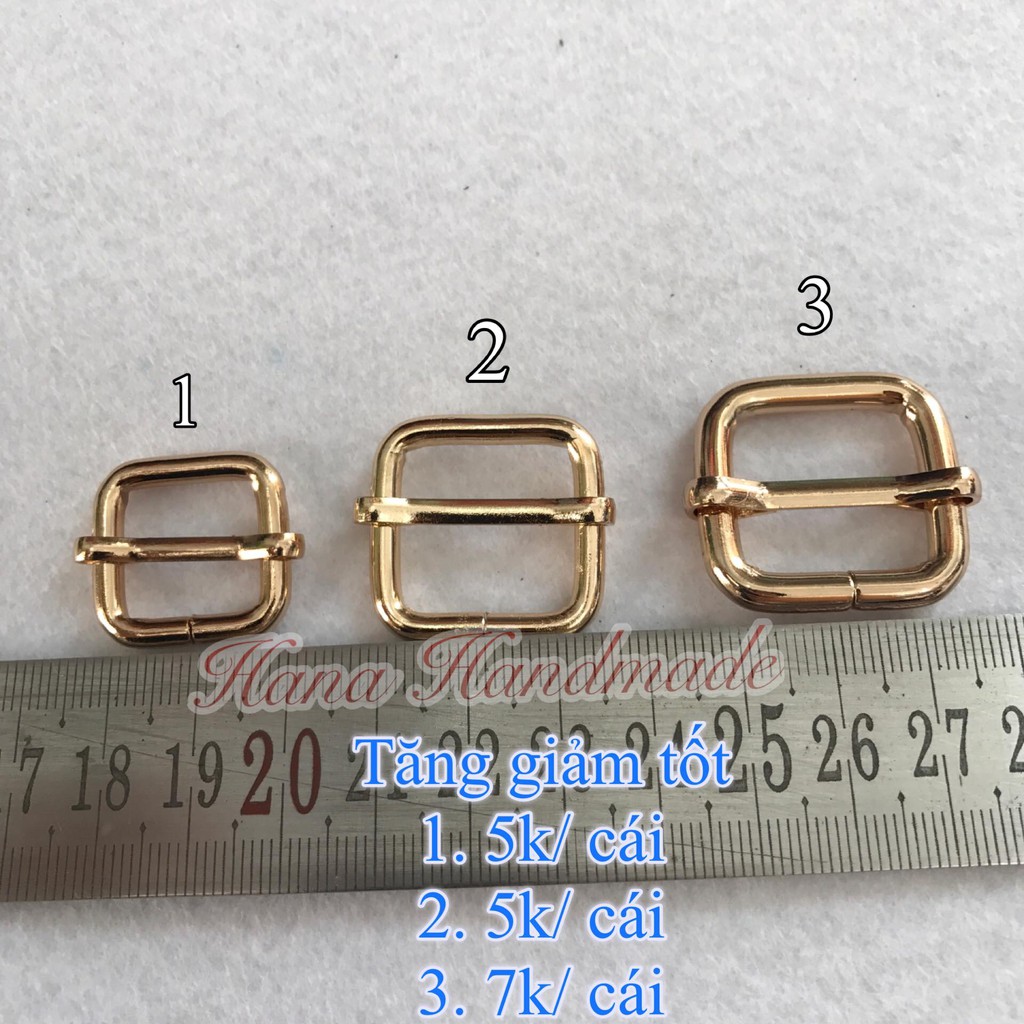 Khoen Tăng giảm tốt làm túi xách màu vàng 5k/cái
