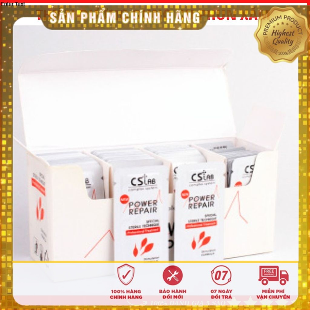 Dưỡng cslab đài loan 100 gói/1 hộp chuyên dụng sau phun xăm thẩm mỹ