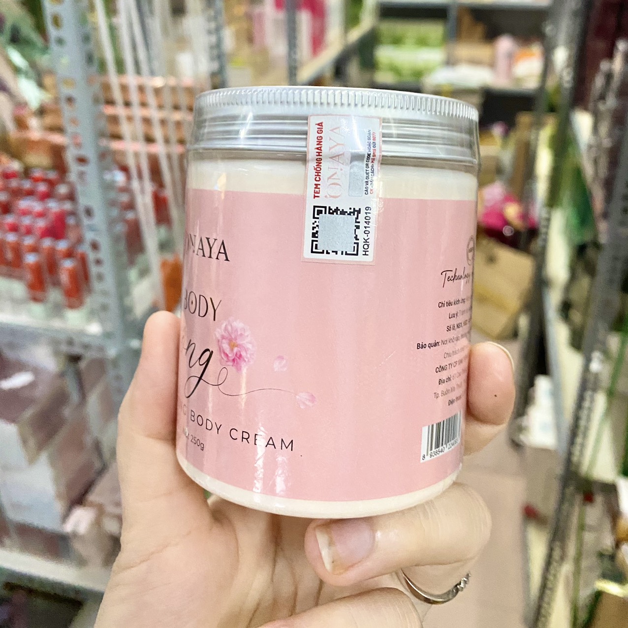 Combo kem body bông và tắm trắng bông