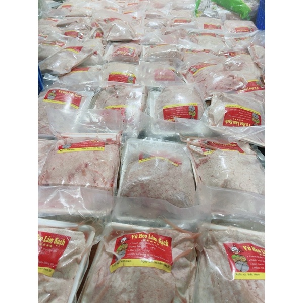 Vú heo tảng tươi vĩ 1kg (giao tphcm)