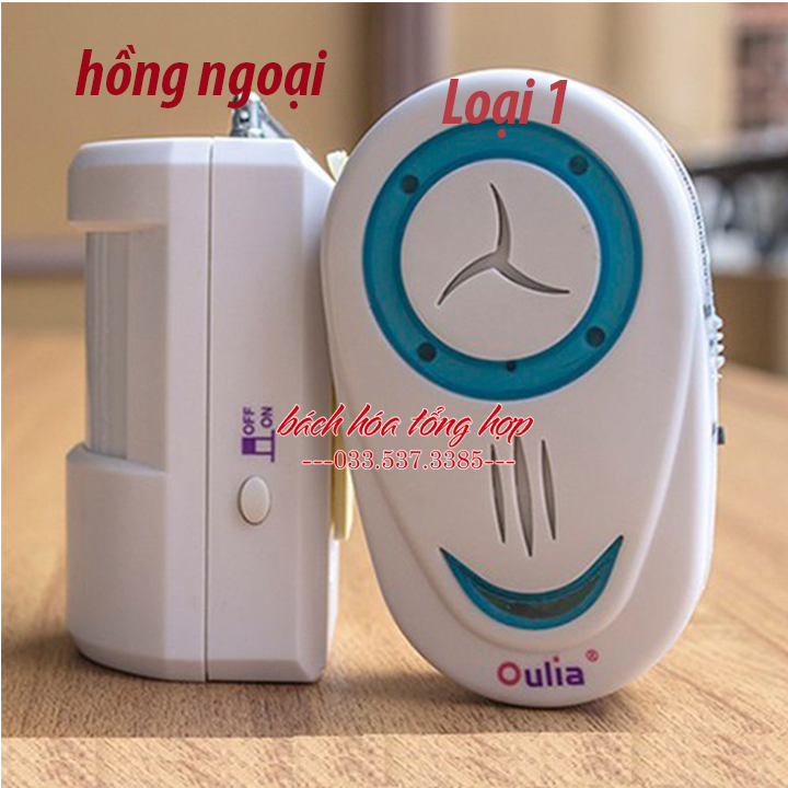 Chuông cửa chống trộm, chuông báo khách, chuông cửa không dây, chuông báo động