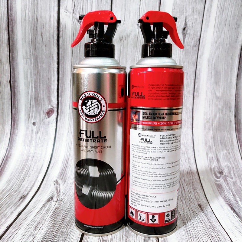 Rửa sên Megacools Full Penetrate - Nhập khẩu Indonesia