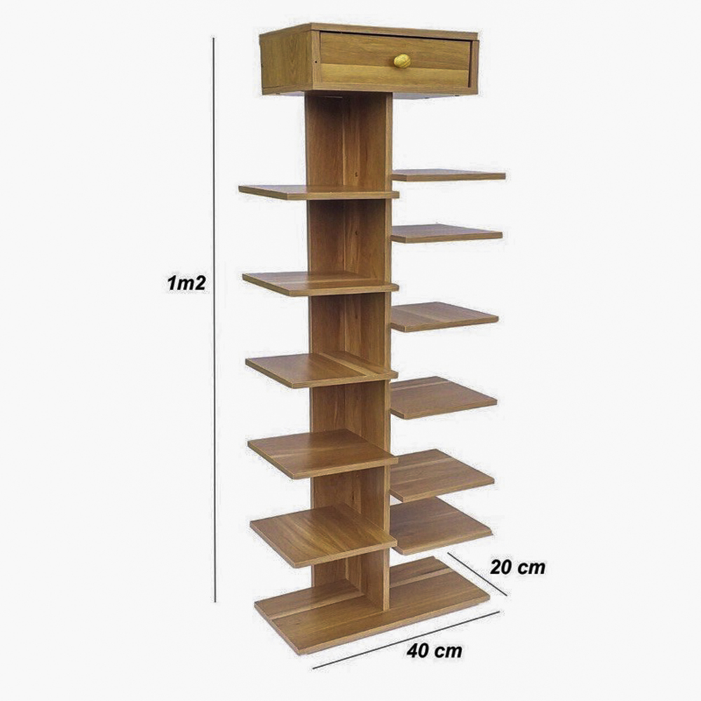 [HCM]Kệ giày gỗ kệ giày cây - gỗ MDF.